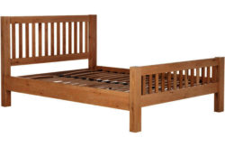 Schreiber Harbury Double Bed Frame - Oak